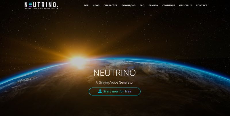 NEUTRINOの公式サイト