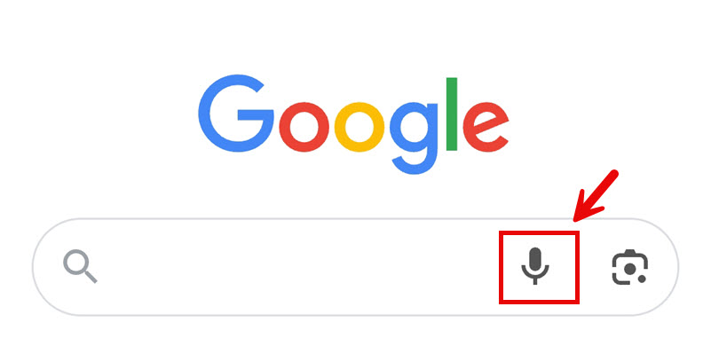 Googleアプリで検索