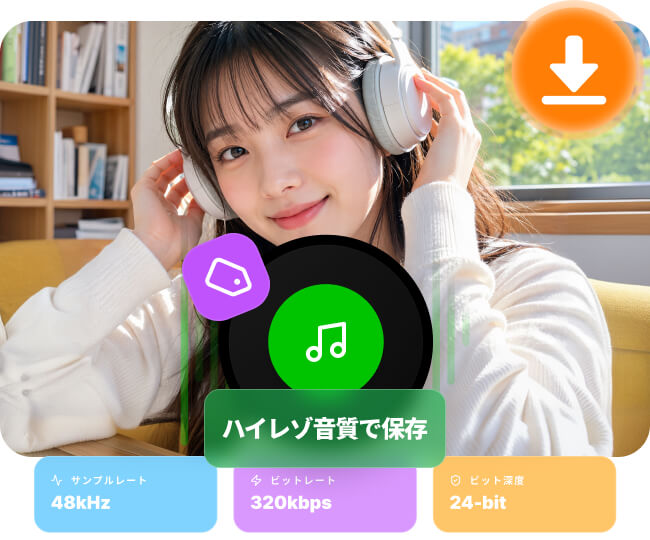 高音質と曲情報をまとめて保持